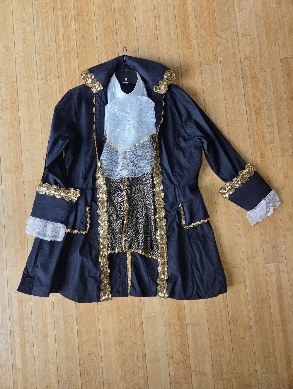 Victorian 18th Century Vampire or Pirate Halloween Costume